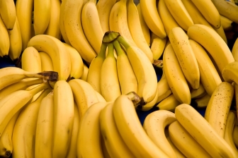 Banana texture background
