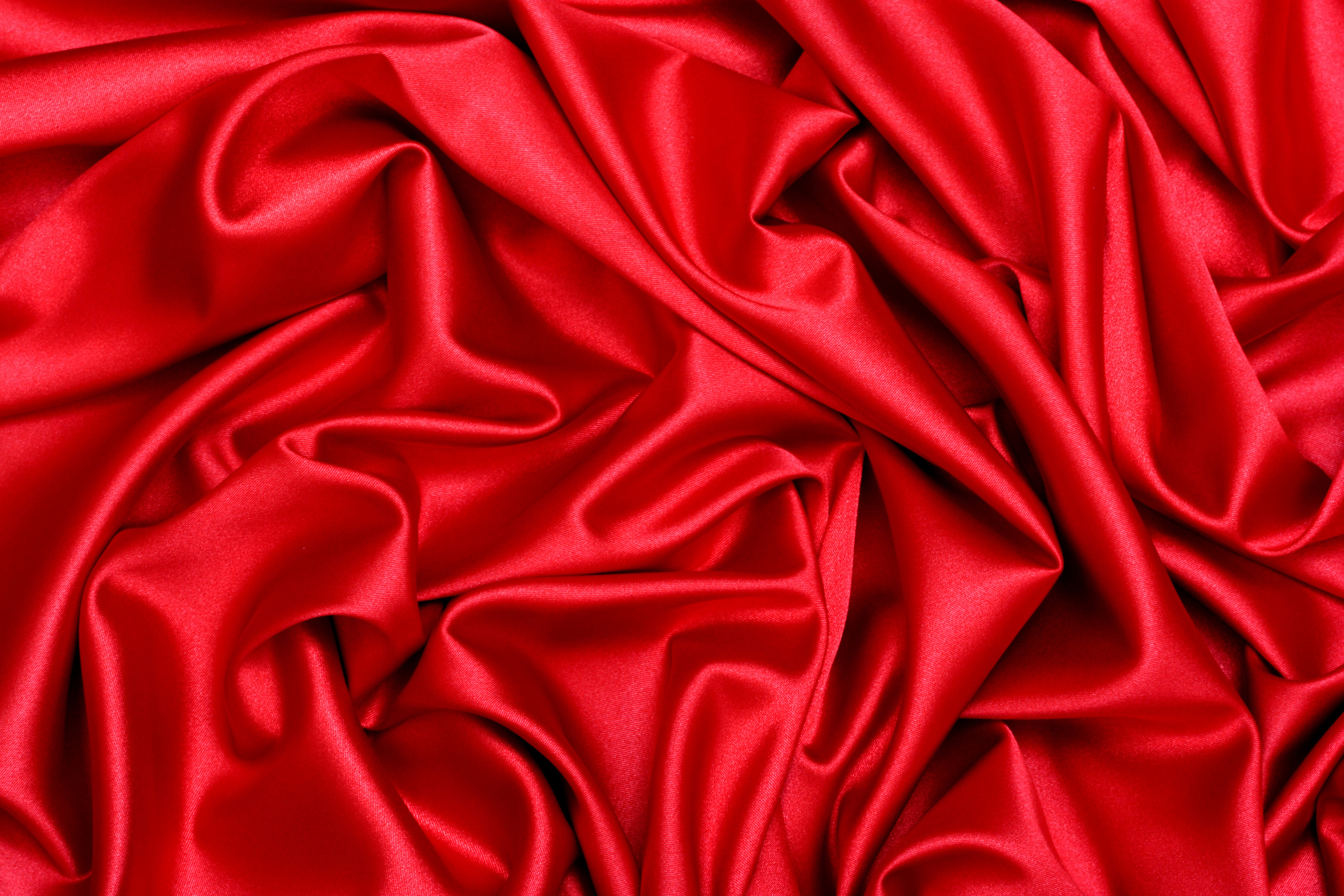 Скачать текстуру в высоком разрешении: красная ткань, шелк, скачать фото,  фон, текстура, red satin texture background