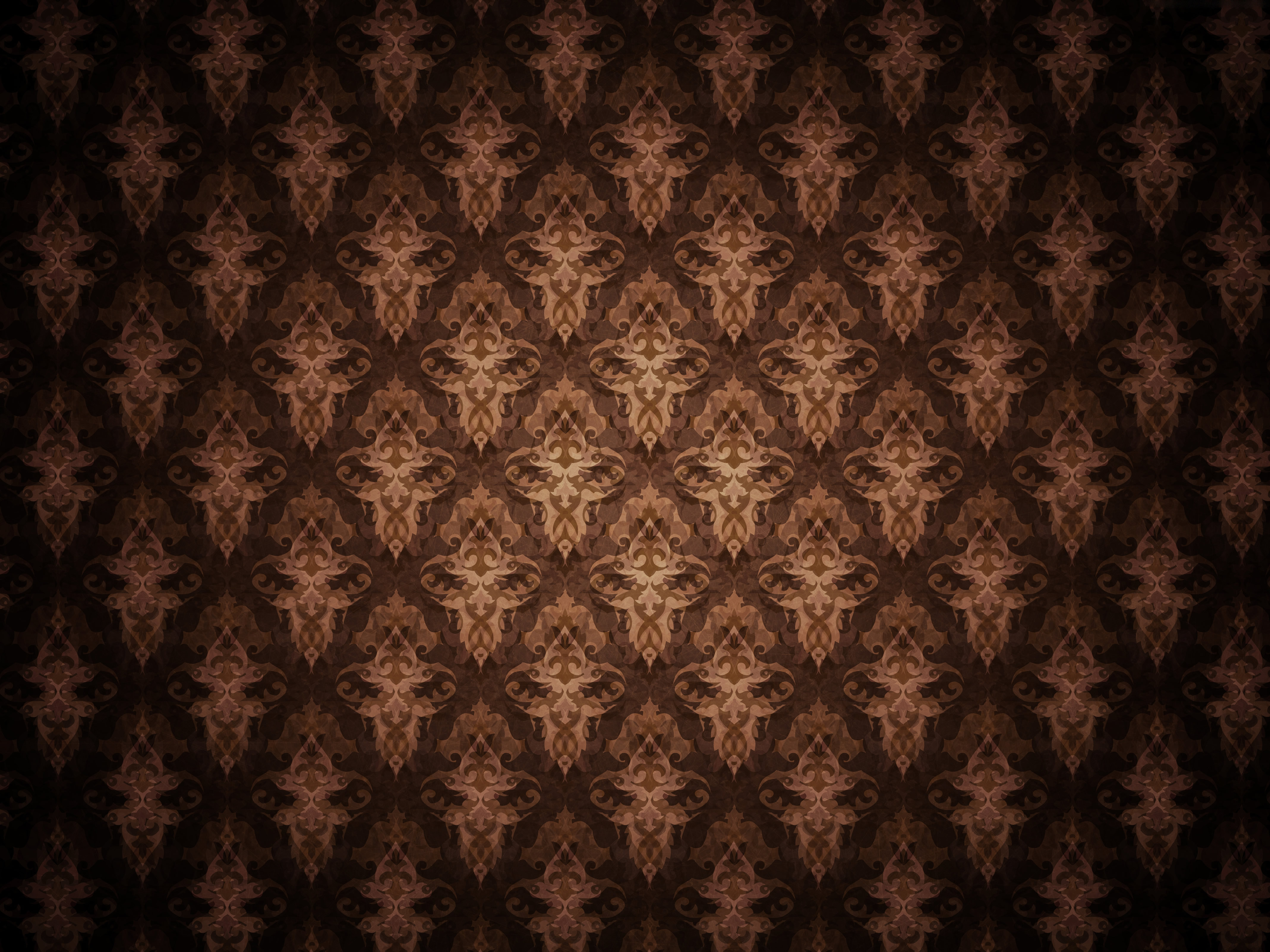 кричневый фон с узорами, скачать фото, текстура, brown pattern background texture