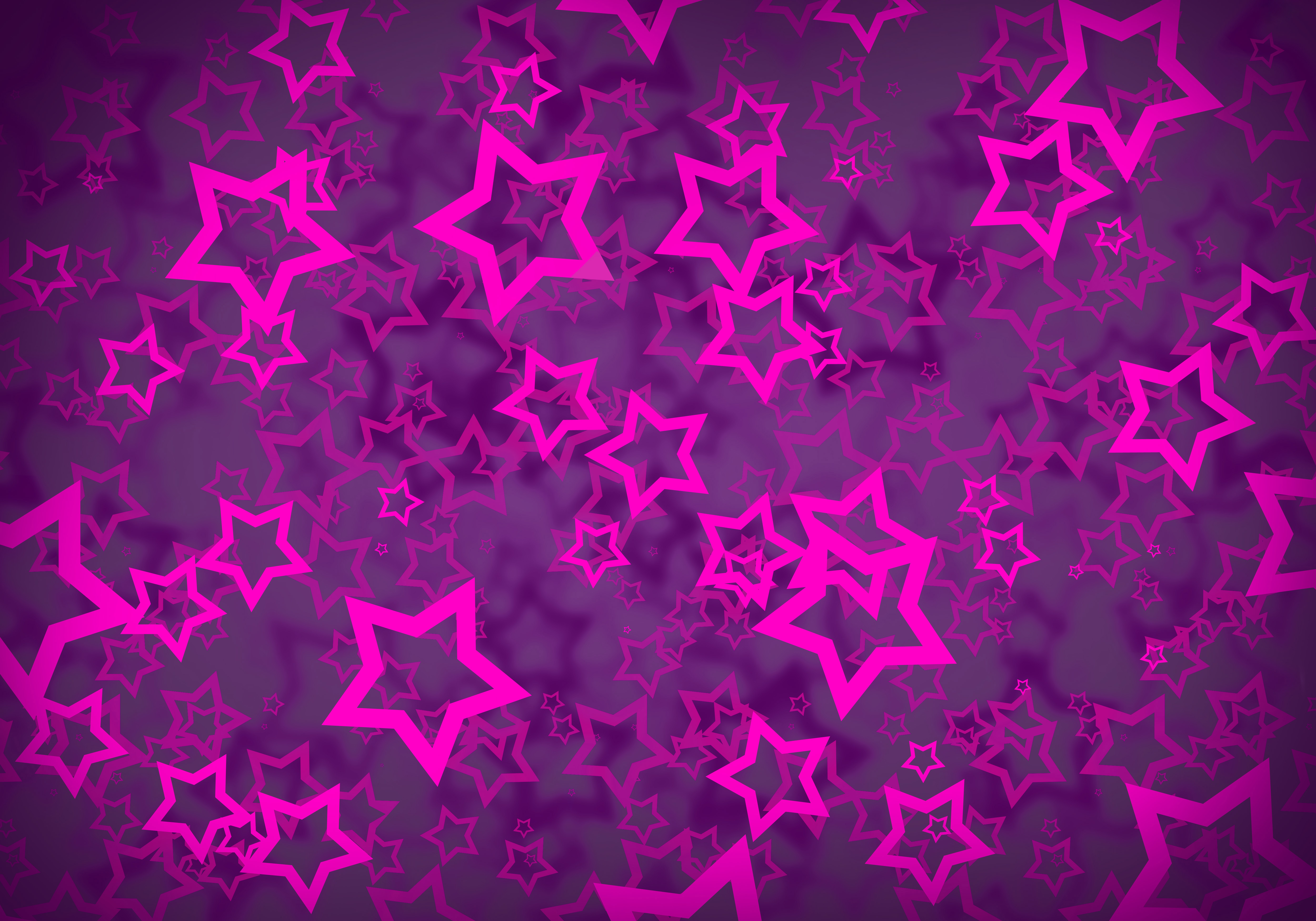фон - розовые звезды на фиолетовом фоне, скачать фото, текстура