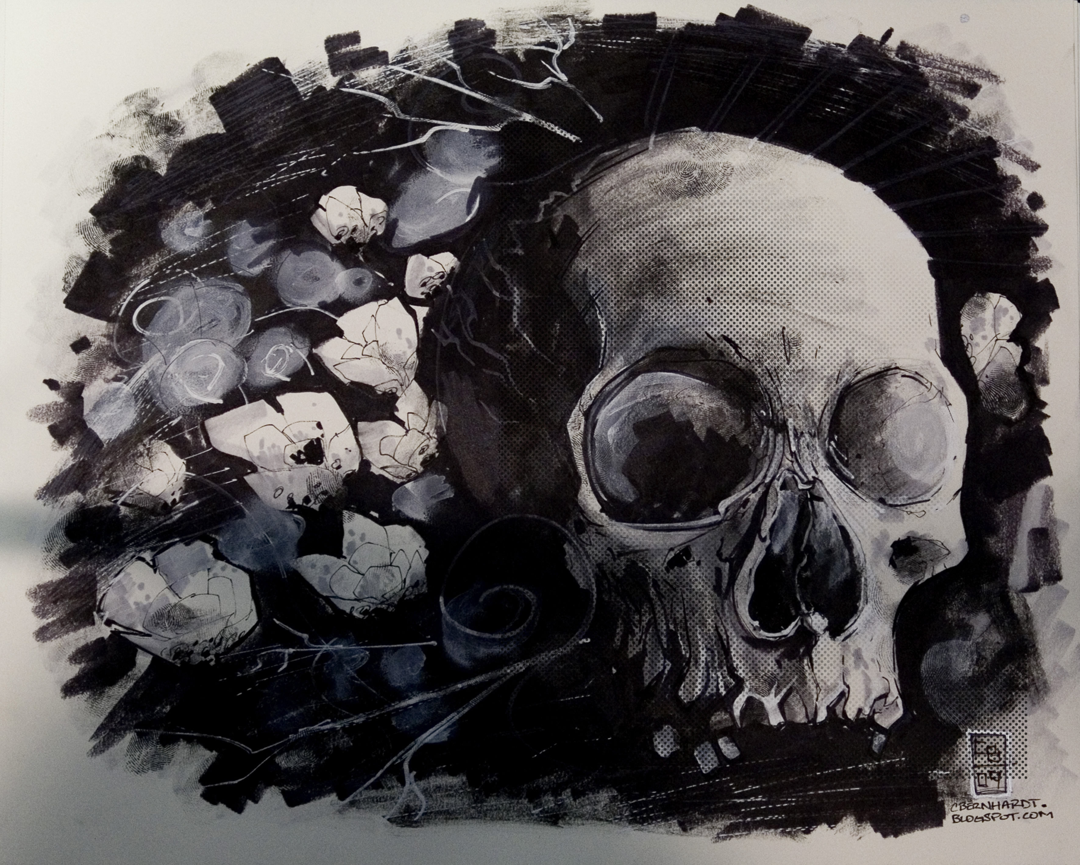 череп, фон, текстура, фото, skull texture background