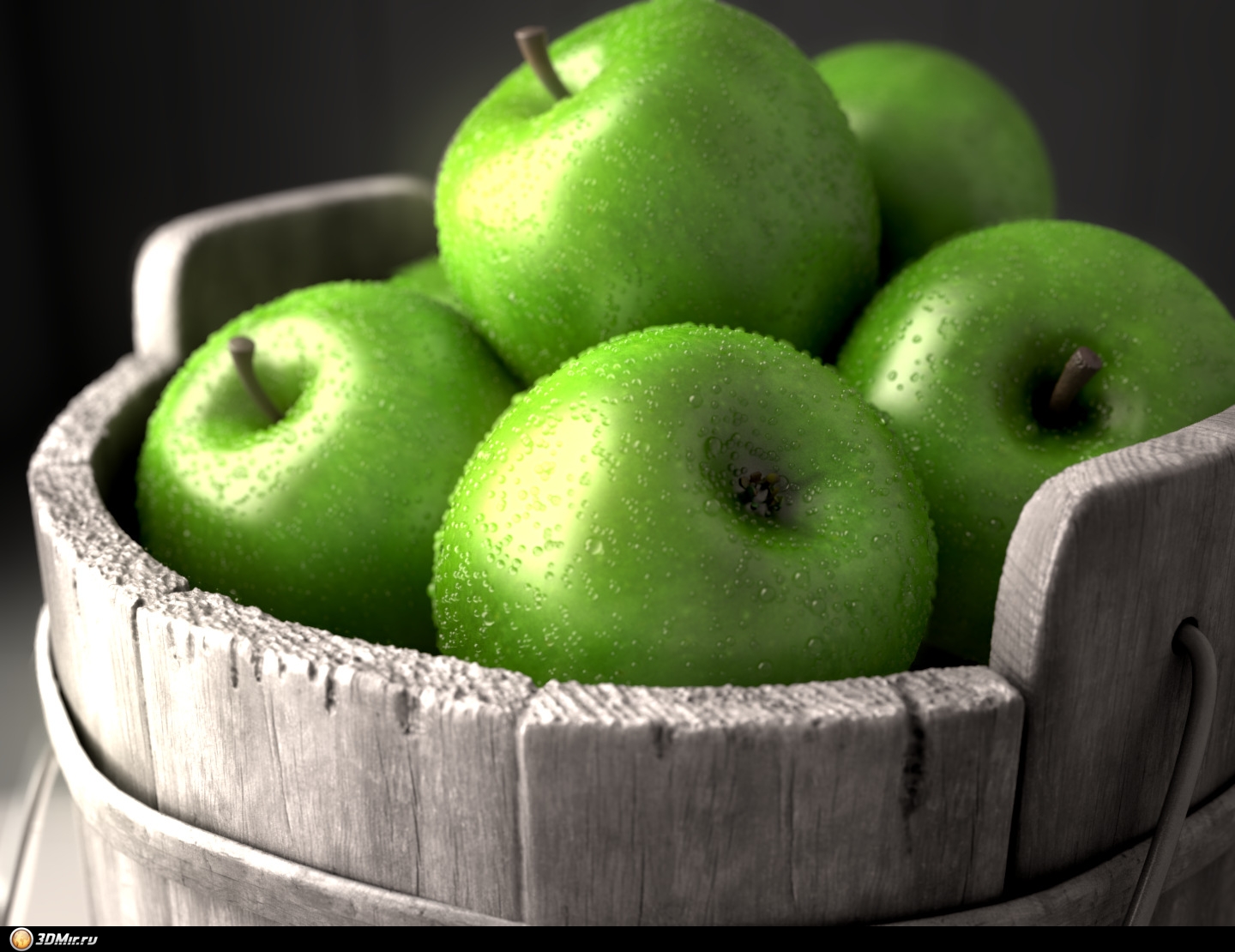 Apples texture background