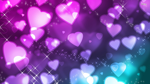 Hearts texture background