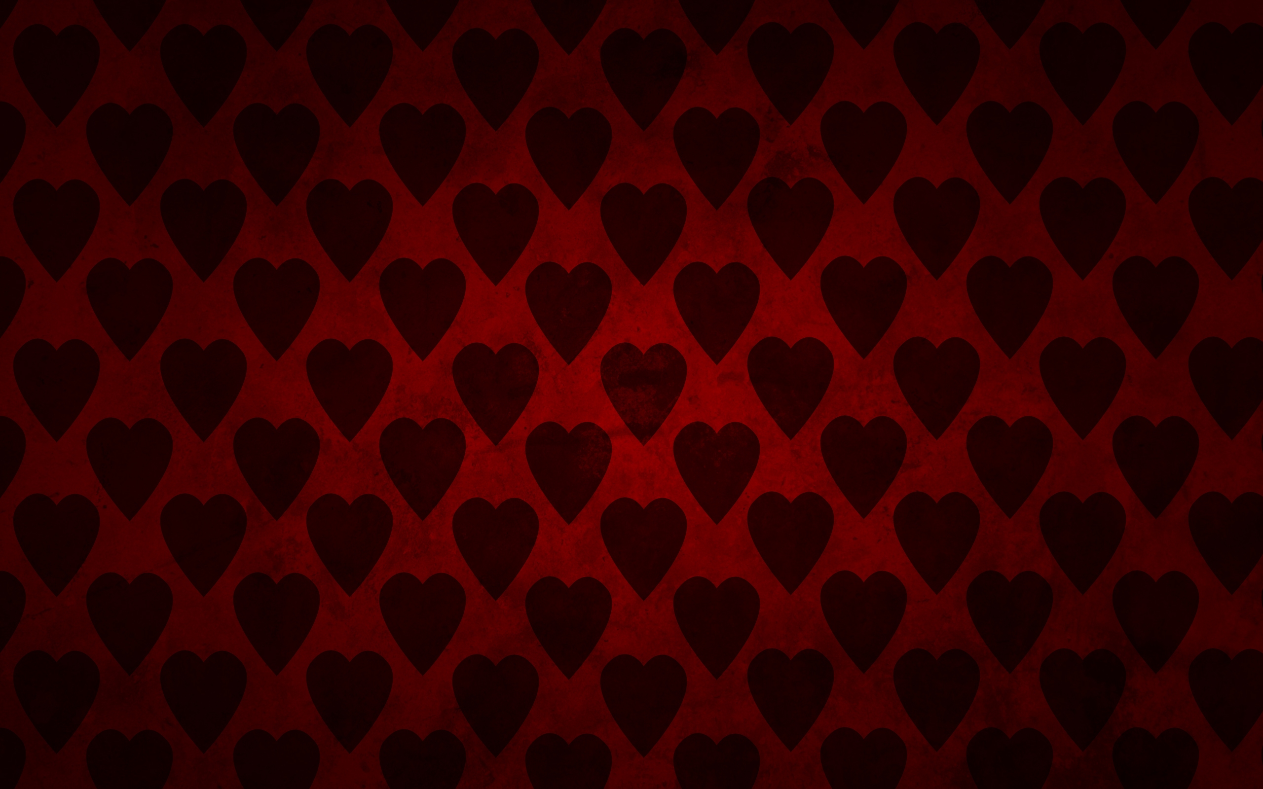 Hearts texture background