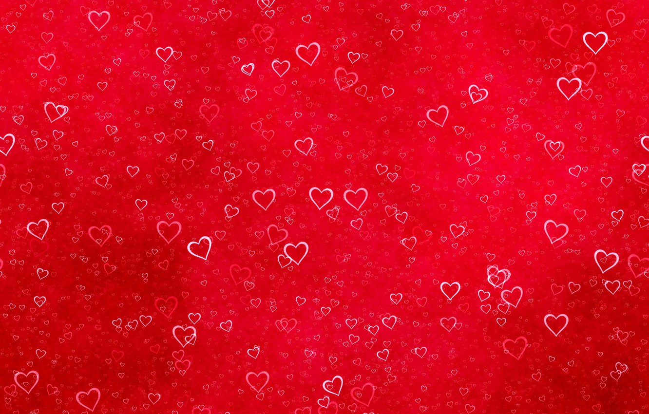 red hearts texture image