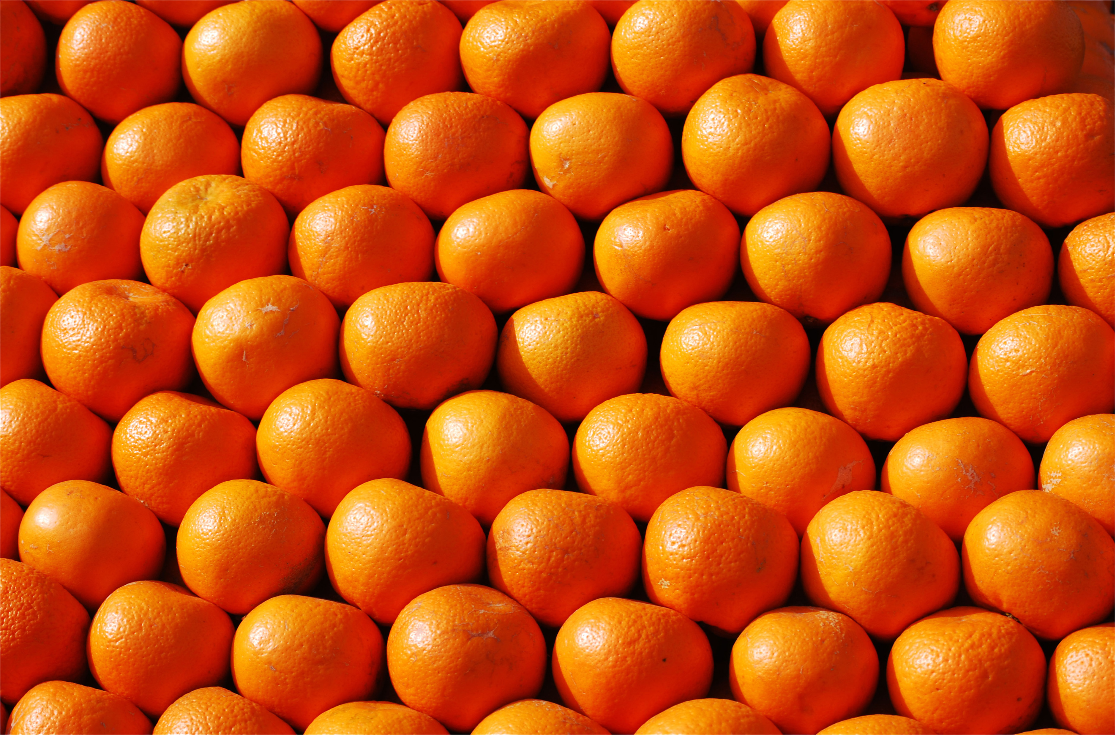 Фон из апельсинов