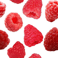Raspberry texture