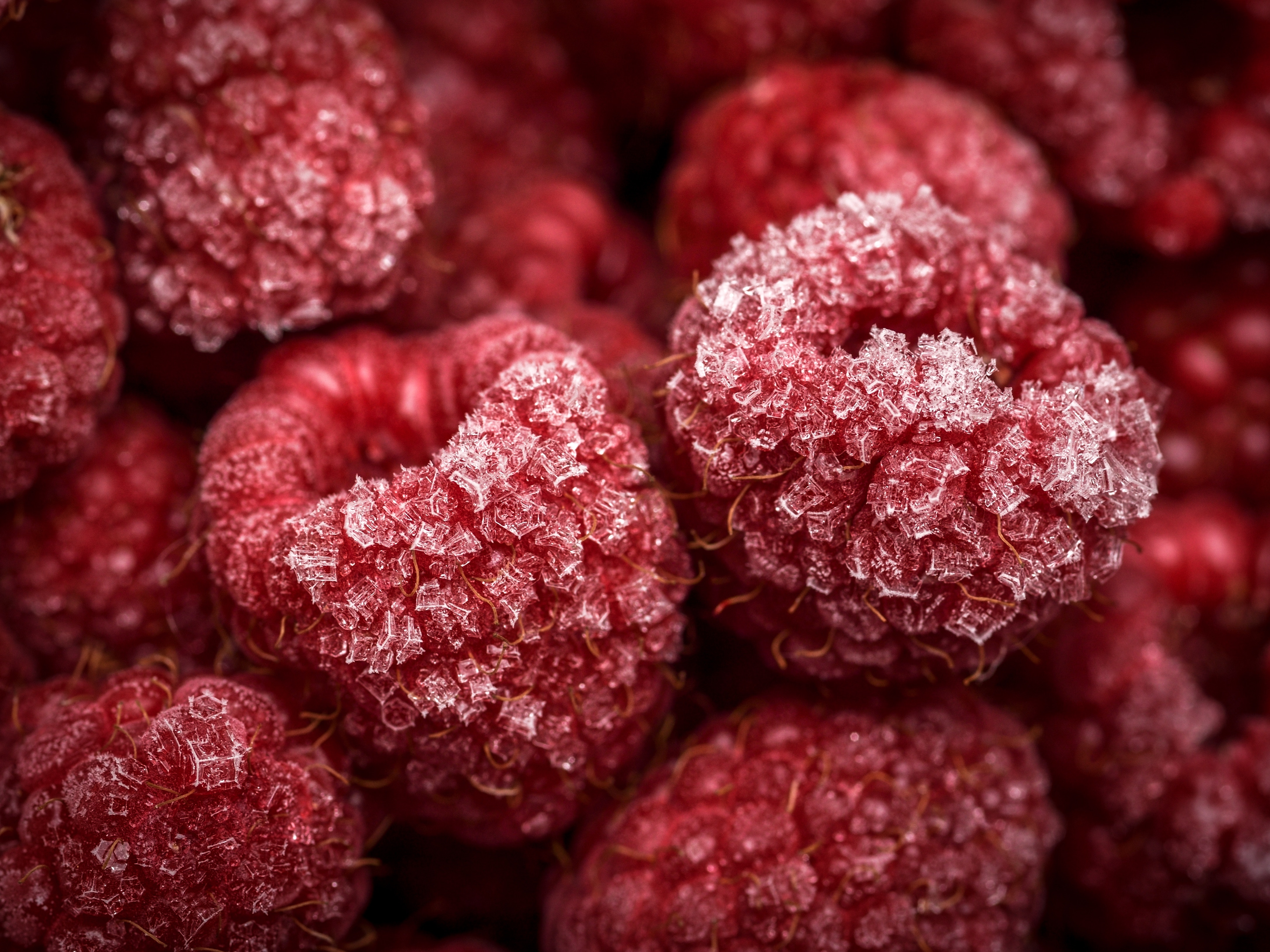 Raspberry texture