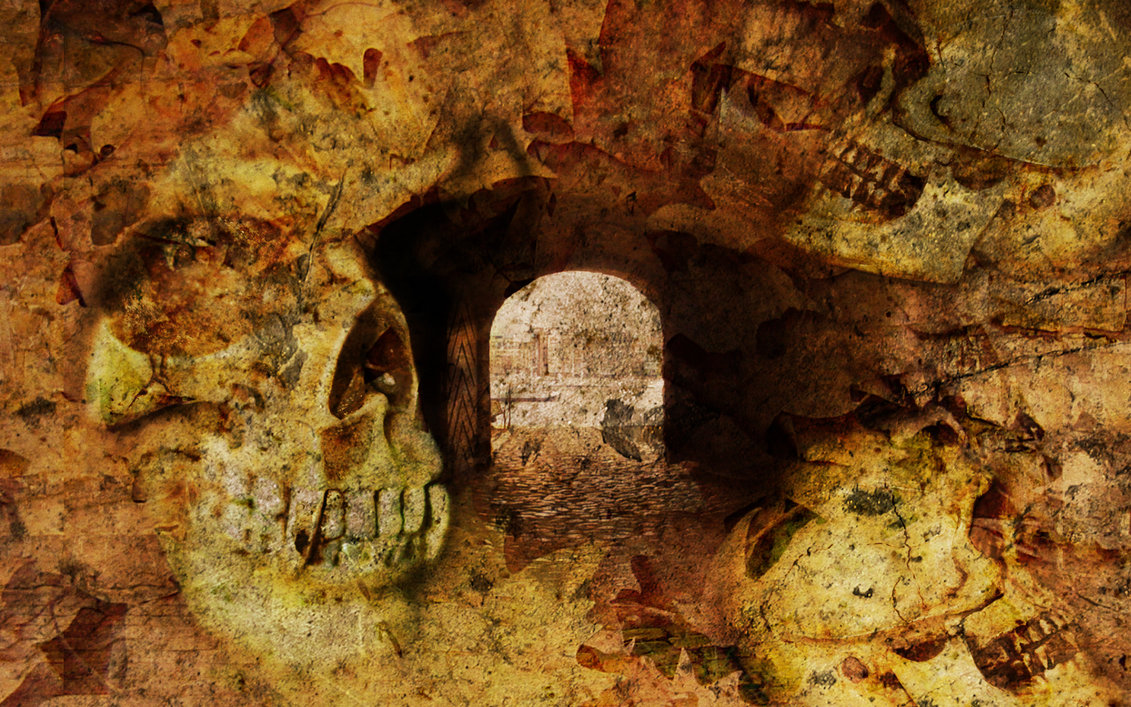 skulland bones, background, texture, photo, skull and bones texture background