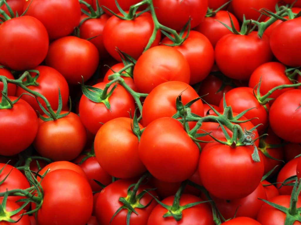 Tomatoes texture background